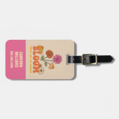 Étiquette À Bagage Fleur Où vous êtes planté (Devant horizontal)