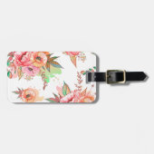 Étiquette À Bagage fleur printanière (Devant horizontal)