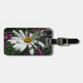 Étiquette À Bagage Fleur sauvage Daisy et Fireweed (Devant horizontal)