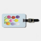 Étiquette À Bagage Fleur Tulip (Devant horizontal)