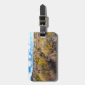 Étiquette À Bagage Fleurs | Blooming Sagebrush Californie (Devant Vertical)