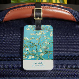 Étiquette À Bagage Fleurs d'amandier Vincent van Gogh