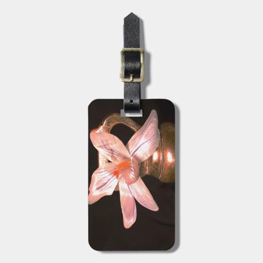 Étiquette À Bagage Fleurs de crocus (Devant Vertical)