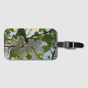 Étiquette À Bagage fleurs de pommes