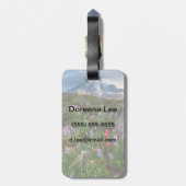 Étiquette À Bagage Fleurs sauvages (Dos Vertical)