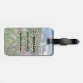 Étiquette À Bagage Fleurs sauvages (Dos horizontal)