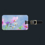 Étiquette À Bagage Fleurs sauvages Ciel bleu<br><div class="desc">Balise de bagage</div>