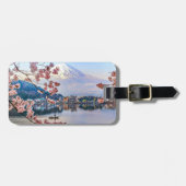 Étiquette À Bagage Fleurs | Spring Cherry Blossoms Japon (Devant horizontal)