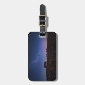 Étiquette À Bagage Fleurs | Voie Lactée Nouvelle-Zélande (Devant Vertical)