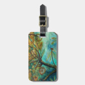 Étiquette À Bagage Flirt de libellule (Devant Vertical)