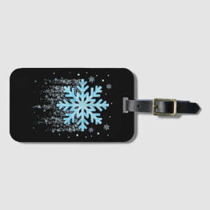 Étiquette À Bagage Flocon de neige hiver Noël Matching Hommes Femmes
