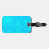 Étiquette À Bagage Flocons de neige congelés (Dos horizontal)