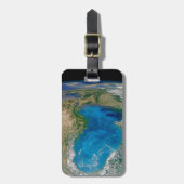 Étiquette À Bagage Floraison De Phytoplancton Bleu En Mer Noire (Devant Vertical)