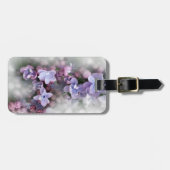 Étiquette À Bagage Floraison lilas (Devant horizontal)