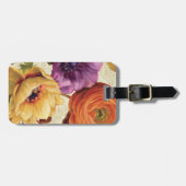 Étiquette À Bagage Floral en pleine floraison (Devant horizontal)