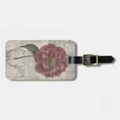 Étiquette À Bagage Floral français III (Devant horizontal)