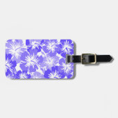 Étiquette À Bagage Floral hawaïen de ketmie épique (Devant horizontal)