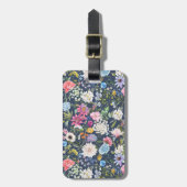 Étiquette À Bagage Floral - Maisy (Devant Vertical)