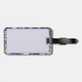 Étiquette À Bagage Floral - Maisy (Dos horizontal)