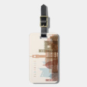 Étiquette À Bagage Florence, Italie| Ville Skyline (Devant Vertical)