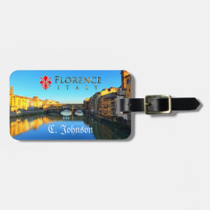 Étiquette À Bagage Florence - Ponte Vecchio
