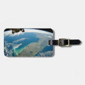 Étiquette À Bagage Floride Oblique, Sur La Côte Sud-Est (Devant horizontal)