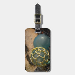 Étiquette À Bagage Flotte japonaise de pêche au verre