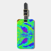 Étiquette À Bagage fluorescent (Devant Vertical)