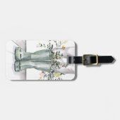 Étiquette À Bagage Flux et croissance II (Devant horizontal)