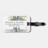 Étiquette À Bagage Flux et croissance II (Dos horizontal)