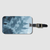 Étiquette À Bagage Foggy town (Devant Horizontal)