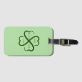 Étiquette À Bagage Foi, Espoir, Chance, Amour (Devant Horizontal)