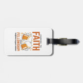 Étiquette À Bagage Foi et bourse - Oktoberfest Tee (Dos horizontal)