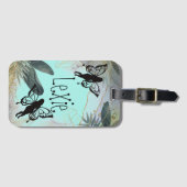 Étiquette À Bagage Foliage (Devant Horizontal)