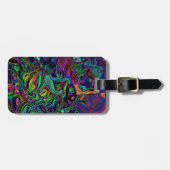 Étiquette À Bagage Fonte cérébrale (Devant horizontal)