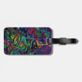 Étiquette À Bagage Fonte cérébrale (Dos horizontal)