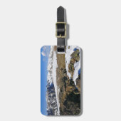 Étiquette À Bagage Fonte de neige sur les Rocheuses (Devant Vertical)