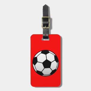 Étiquette À Bagage Football de balle de soccer