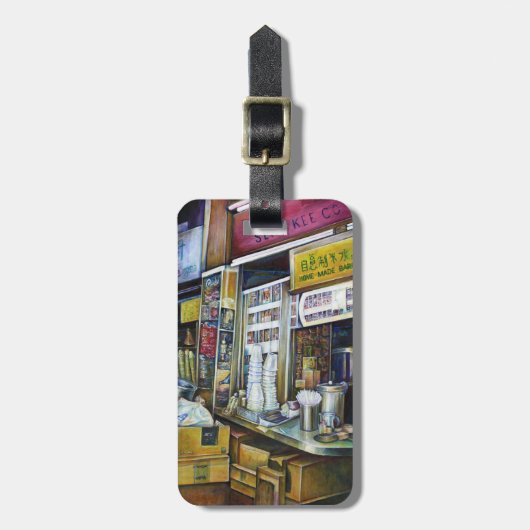 Étiquette À Bagage Forces émotionnellement chargées pour l'entrevue (Devant Vertical)