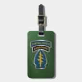 Étiquette À Bagage Forces spéciales (Devant Vertical)