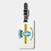 ÉTIQUETTE À BAGAGE FORCES SPÉCIALES AIRBORNE "DE OPPRESSO LIBER" (Devant Vertical)