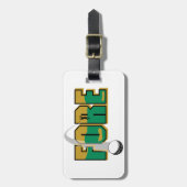 Étiquette À Bagage Fore Golf Ball et joueurs (Devant Vertical)