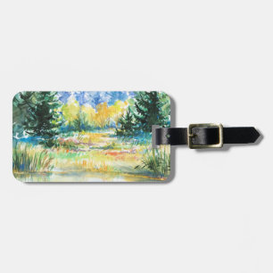 Étiquette À Bagage Forêt