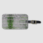 Étiquette À Bagage Forêt de Birch Nature (Devant Horizontal)