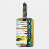 Étiquette À Bagage Forêt matinale (Dos Vertical)