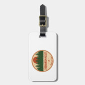 Étiquette À Bagage Forêt nationale Chequamegon-Nicolet (Devant Vertical)