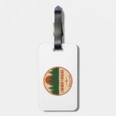 Étiquette À Bagage Forêt nationale de Caribou-Targhee (Dos Vertical)