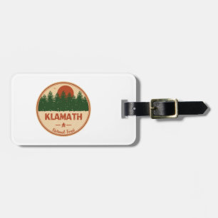 Étiquette À Bagage Forêt nationale de Klamath