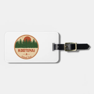 Étiquette À Bagage Forêt nationale de Kootenai