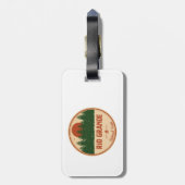 Étiquette À Bagage Forêt nationale de Rio Grande (Dos Vertical)